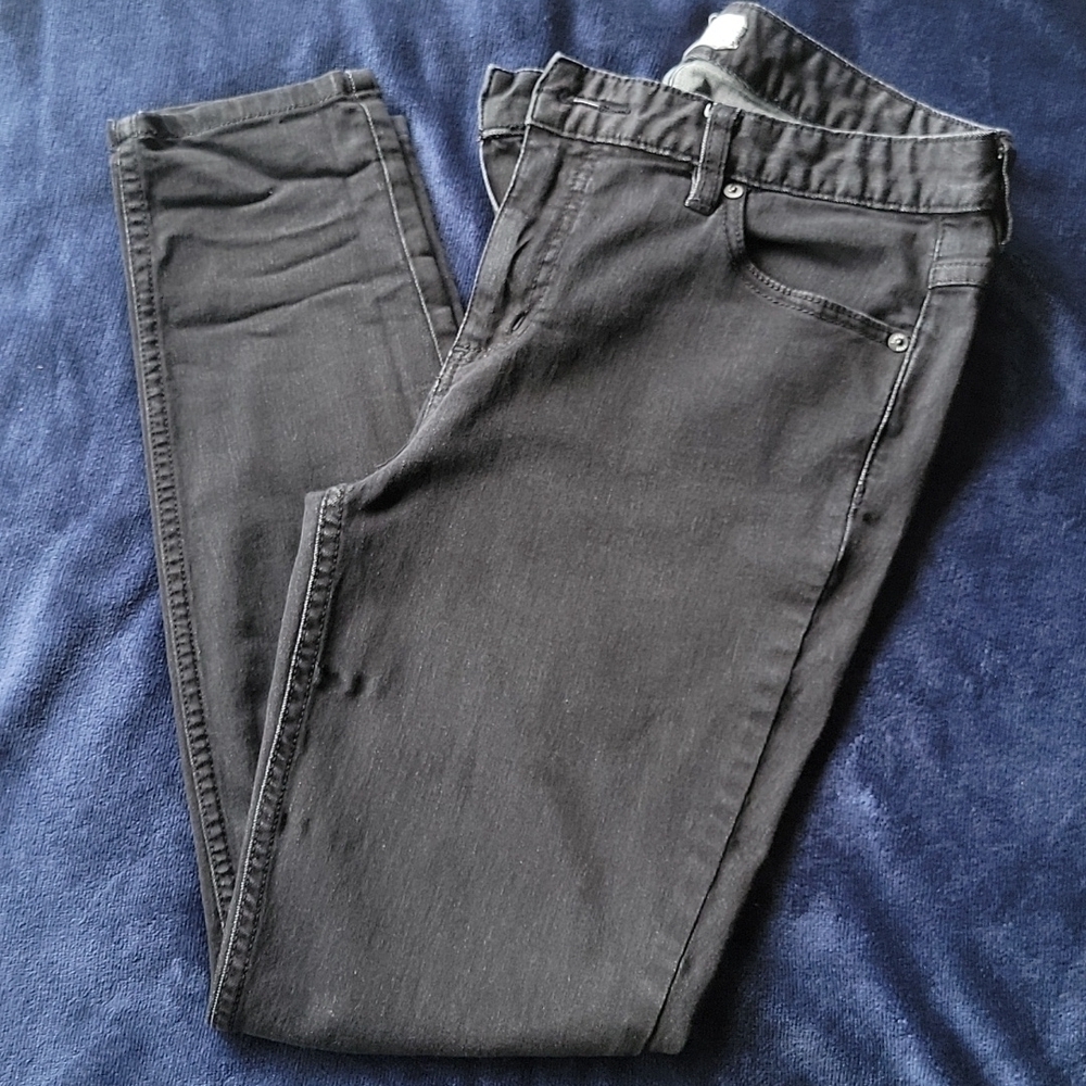 Free people black stretch skinny jean